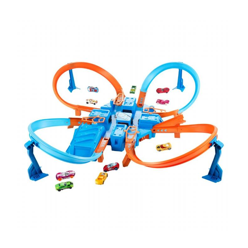 Hot Wheels Criss Cross Crash Track Set