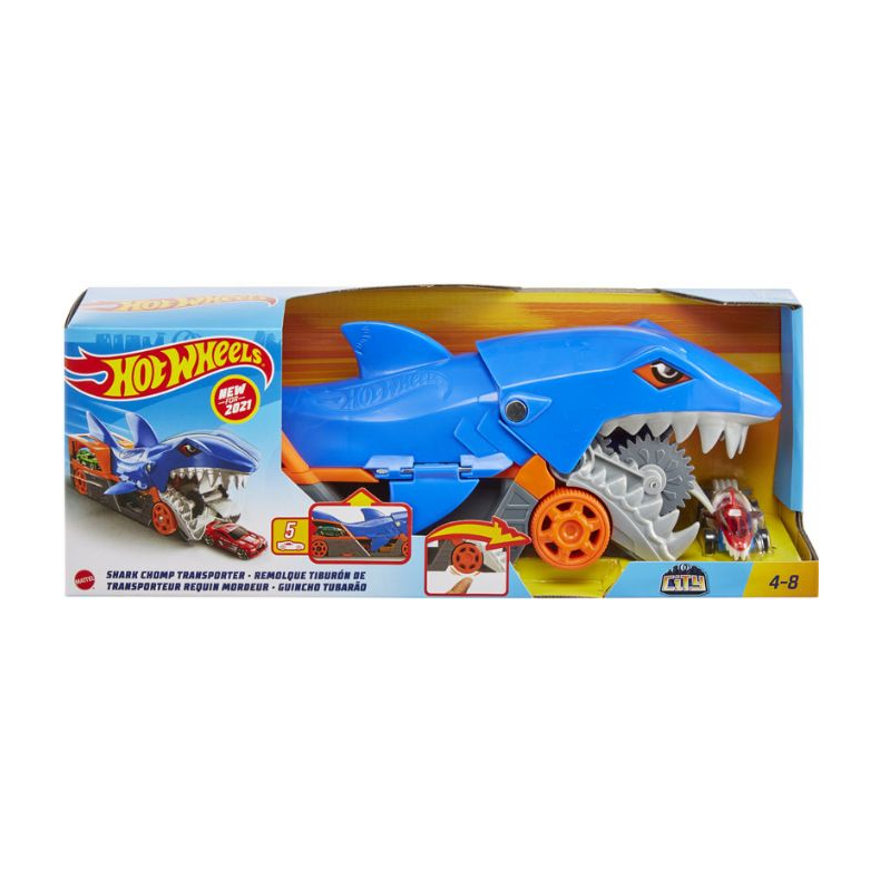 Hot Wheels City Shark Chomp Transporter