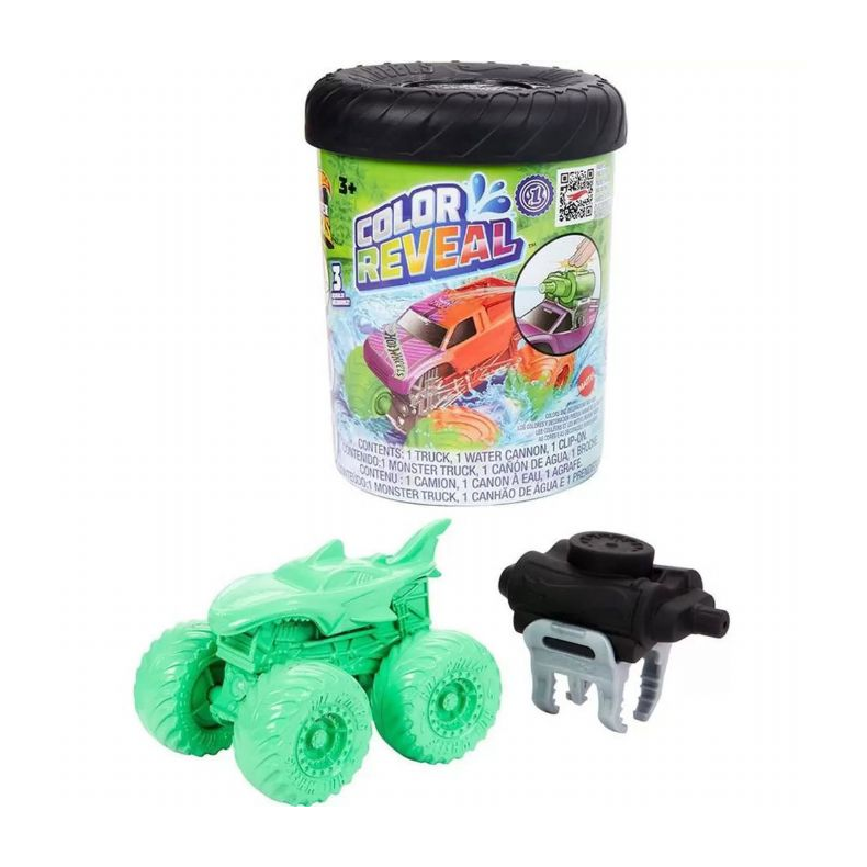 Hot Wheels Monster Truck Color Reveal