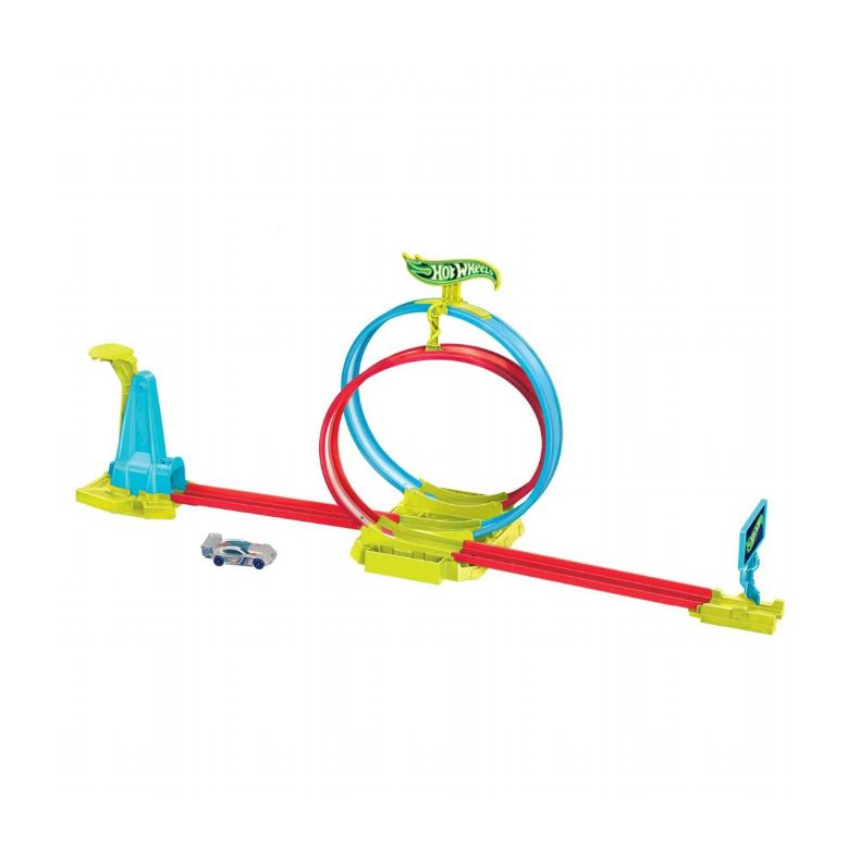 Hot Wheels Action Neon Laser Stunt Slamw