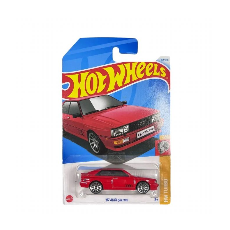 Hot Wheels Biler 87 Audi Quattro