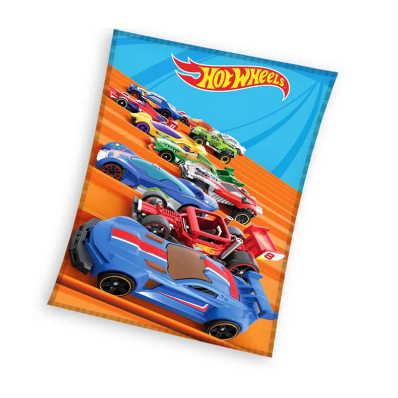 Hot Wheels Fleece Tppe 110x140 cm