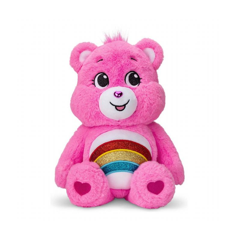 Care Bear Glitter Belly Cheer Bamse 36cm