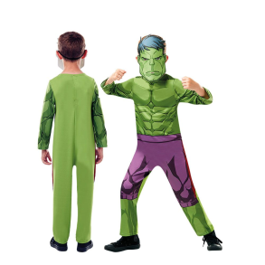 Hulk Kostume 110-116 cm