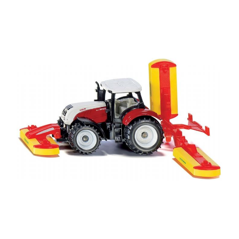 Traktor med plneklipper