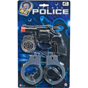 Politist med hndjern