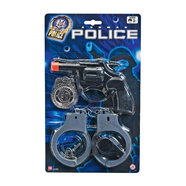 Politist med hndjern