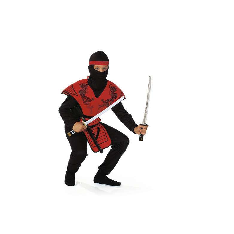 Ninjadragt rd 160 cm
