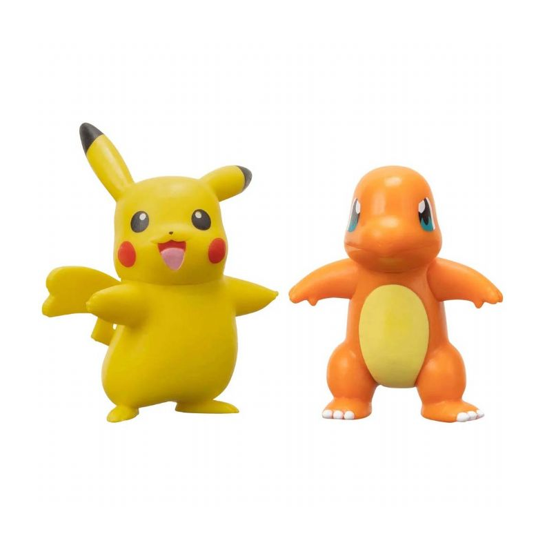 Pokemon Charmander + Pikachu Figur