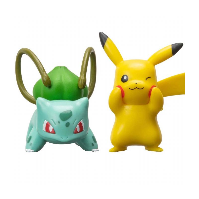 Pokemon Bulbasaur + Pikachu Figur