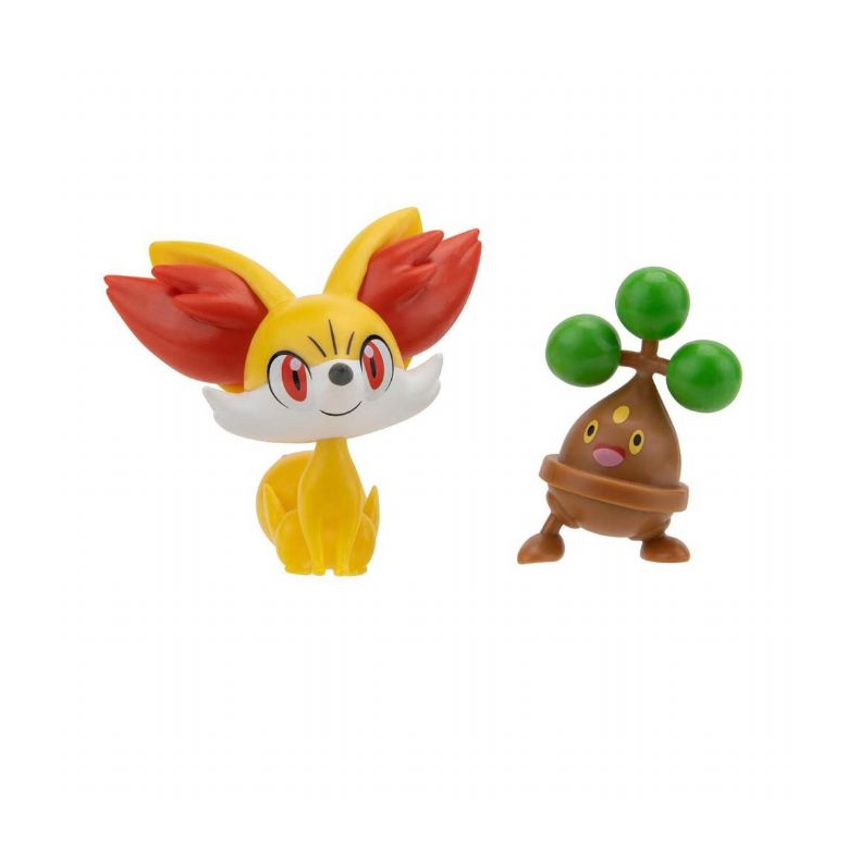 Pokemon Fennekin + Bonsly Figur