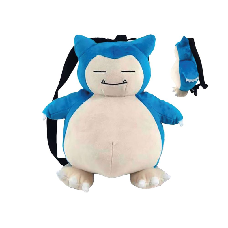Pokemon Snorlax Bamse Taske 30cm