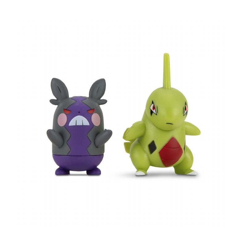 Pokemon Battle Larvitar og Hangry Morpe