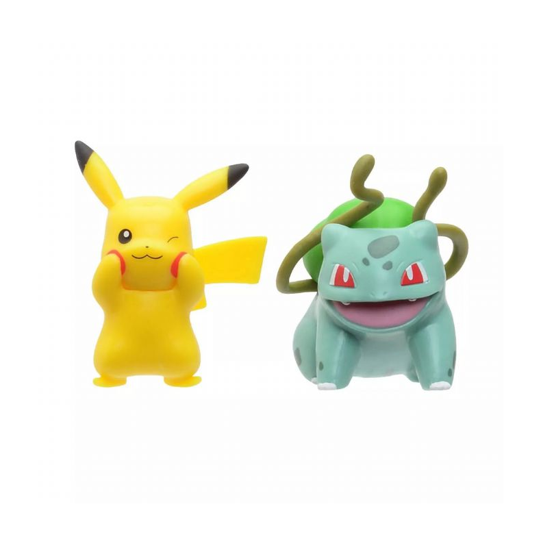 Pokemon Battle Pikachu og Bulbasaur