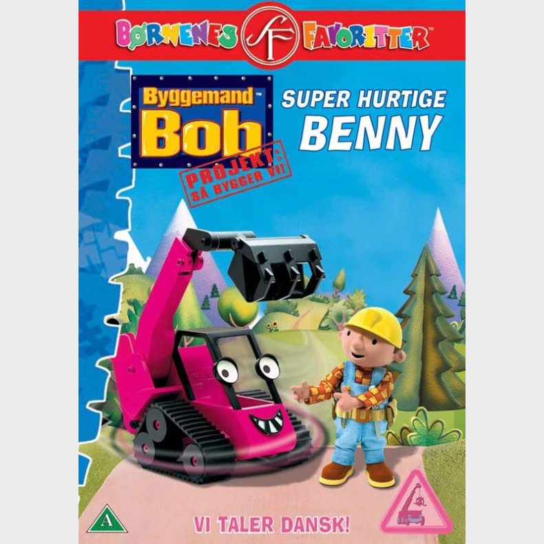 Bob The Builder - Super Speedy Benny / Byggemand Bob - Super Hurtige Benny - DVD - Film