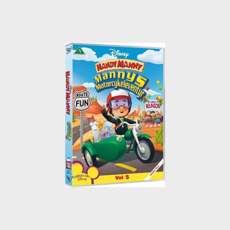 Handy Manny - Mannys Motorcykeleventyr - DVD - Film