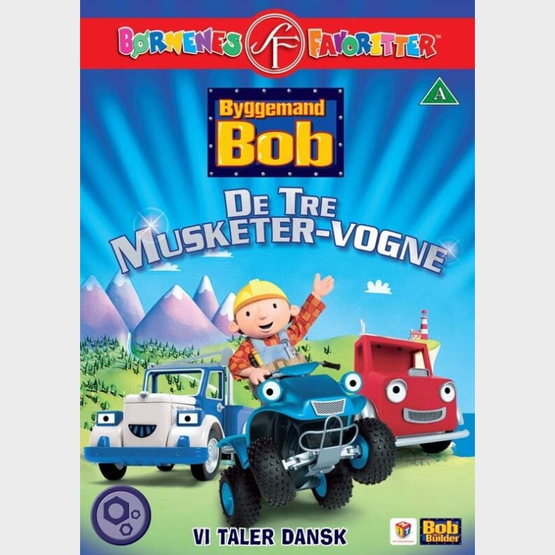 Byggemand Bob - De Tre Musketer Vogne - DVD - Film