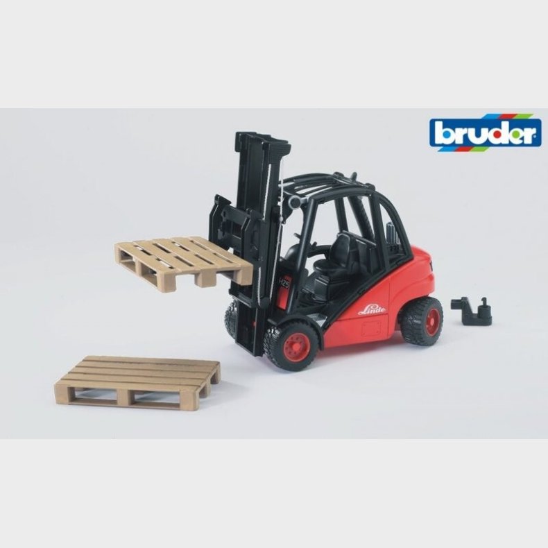 Bruder - Linde Gaffeltruck H30d Med 2 Paller