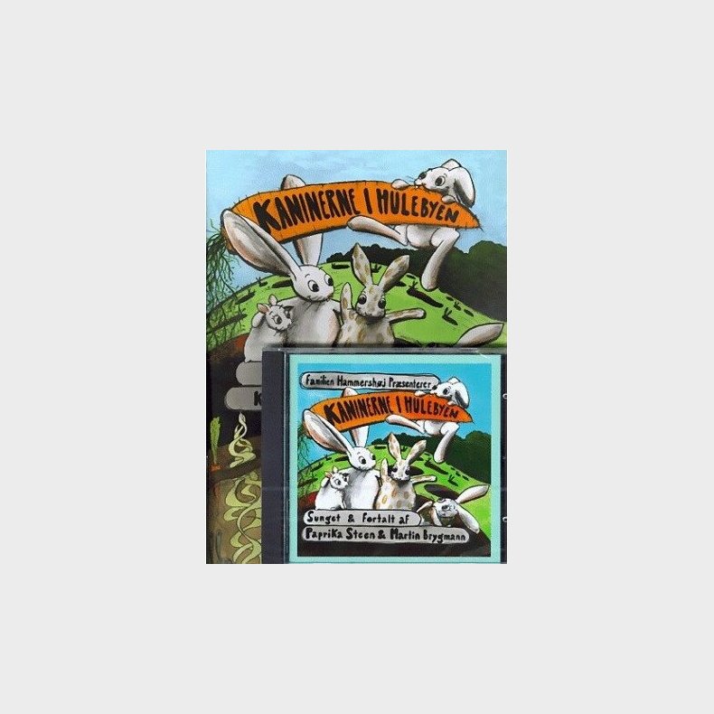 Kaninerne I Hulebyen,     Bog+cd - Hammershj K - Bog