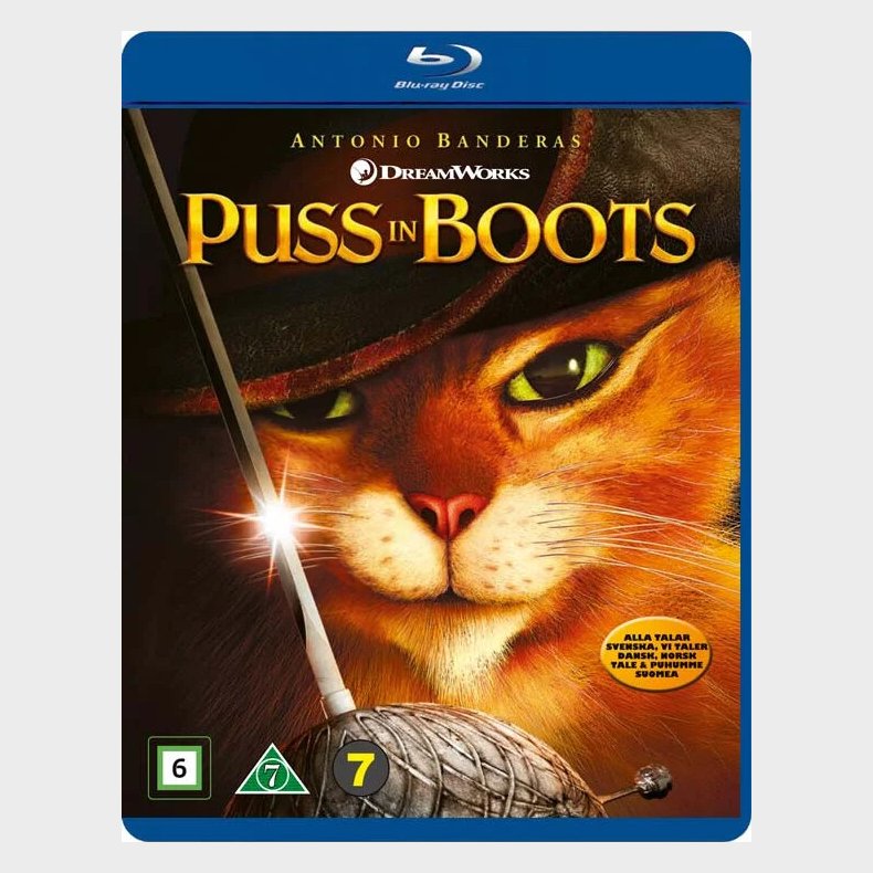 Den Bestvlede Kat / Puss In Boots  - Blu-Ray