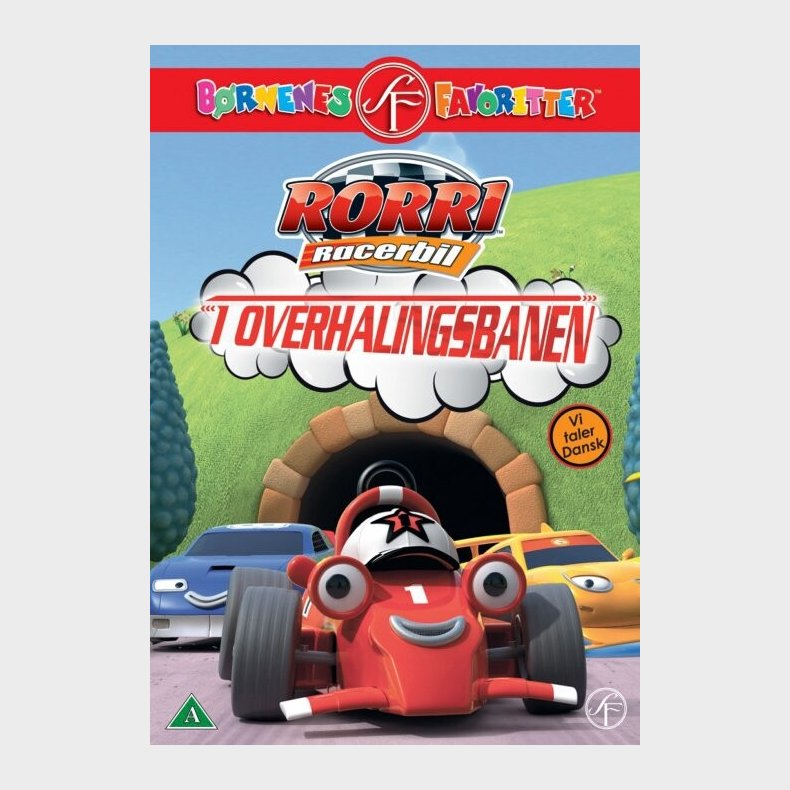 Rorri Racerbil - I Overhalingsbanen - DVD - Film