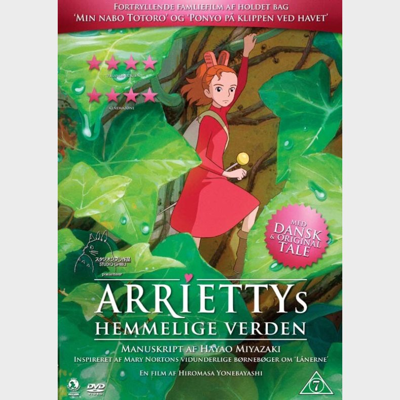 Ariettys Hemmelige Verden - DVD - Film