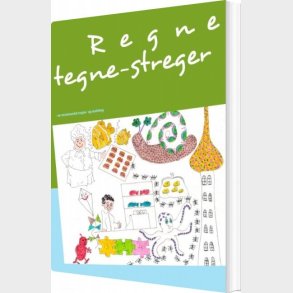 Regne-tegne-streger - En Matematisk Tegne- Og Malebog - Birgit Neldeborg Mortensen - Bog