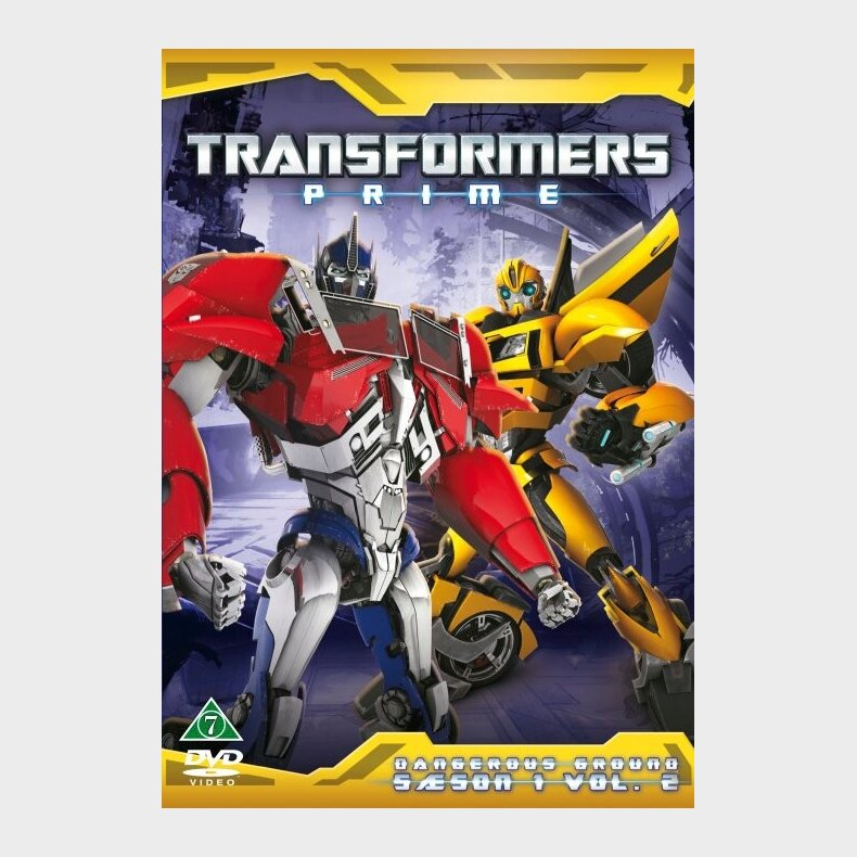 Transformers Prime - Sson 1 - Vol. 2 - Dangerous Ground - DVD - Film