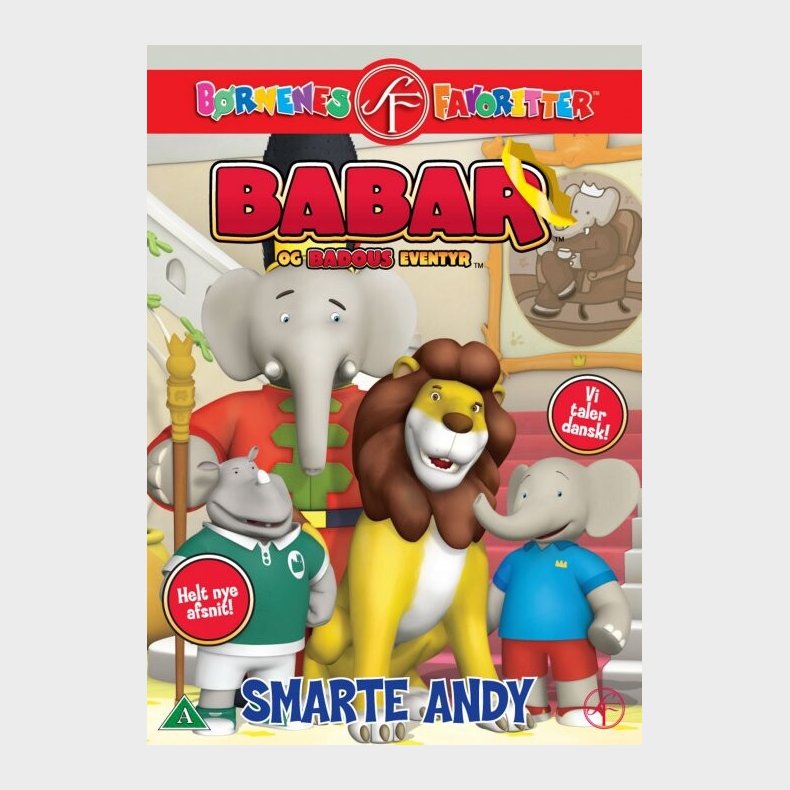 Babar Og Badous Eventyr 6 - Smarte Andy - DVD - Film