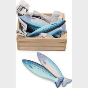 Le Toy Van Legemad - Frisk Fisk I Trkasse - 7 Dele