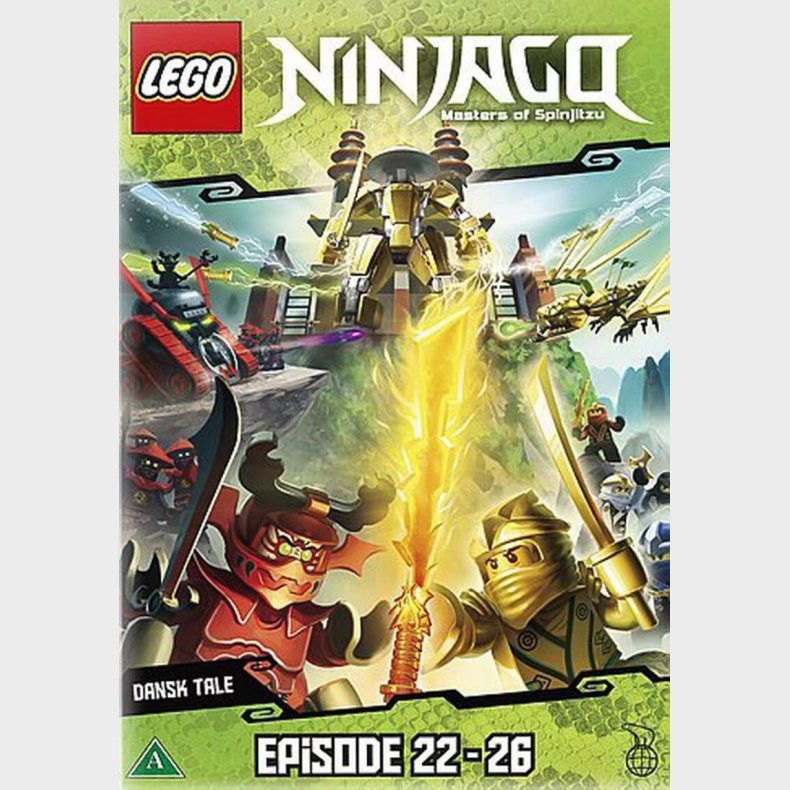 Lego Ninjago 6 - Episode 22-26 - DVD - Film