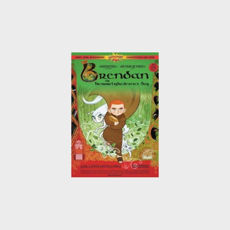 The Secret Of Kells	/ Brendan Og Hemmelighedernes Bog - DVD - Film