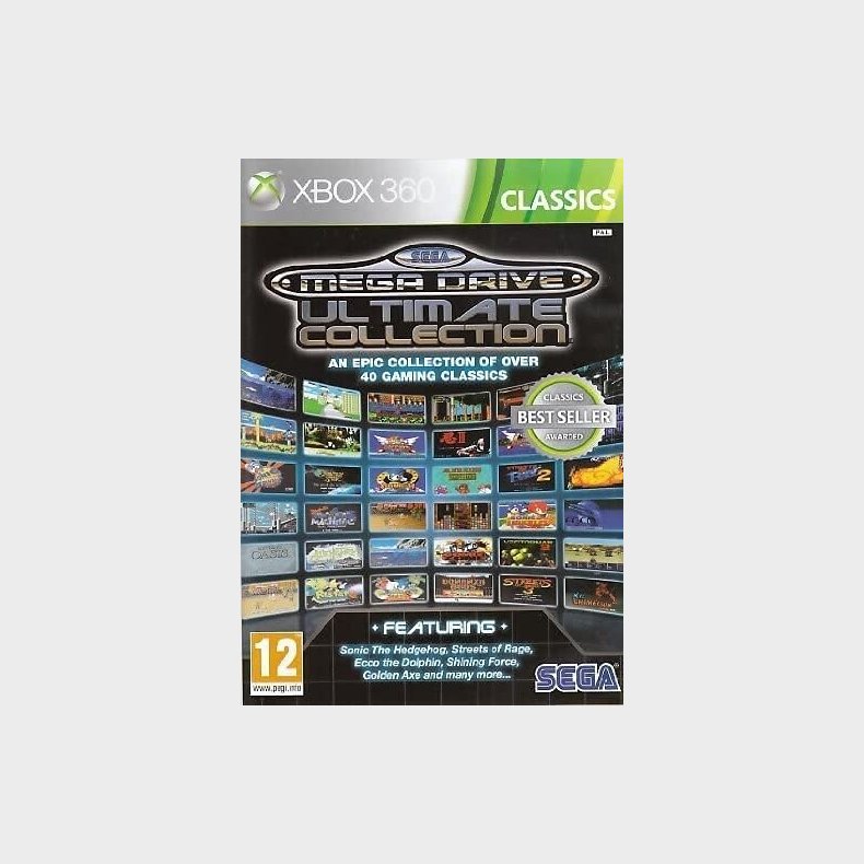 Sega Mega Drive Ultimate Collection - Xbox 360