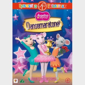 Angelina Ballerina 16 - Dansemaratonet - DVD - Film
