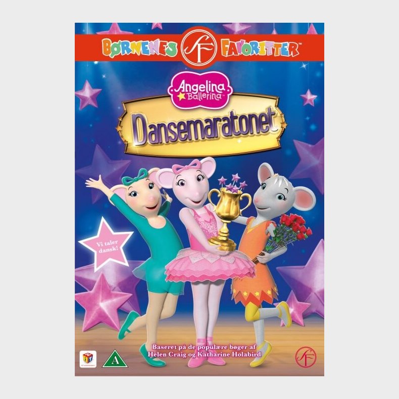 Angelina Ballerina 16 - Dansemaratonet - DVD - Film