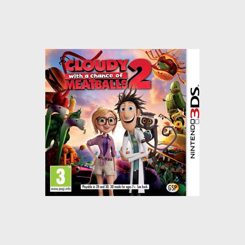 Cloudy With A Chance Of Meatballs 2 - Nintendo 3DS