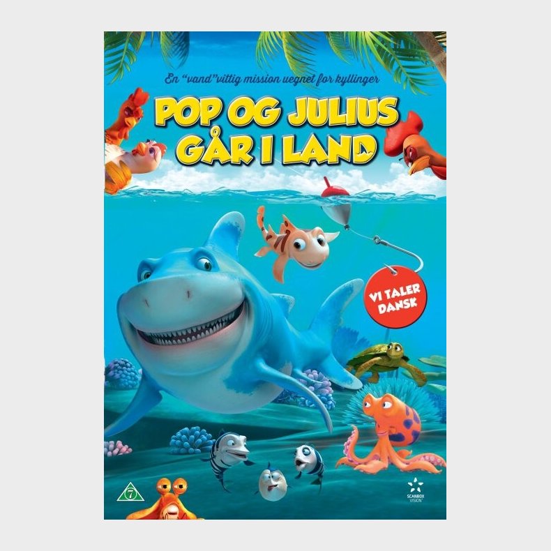 Seefood / Pop Og Julius Gr I Land - DVD - Film