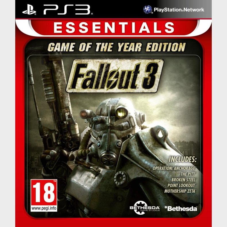 Fallout 3 - Game Of The Year Edition (essentials) - PS3