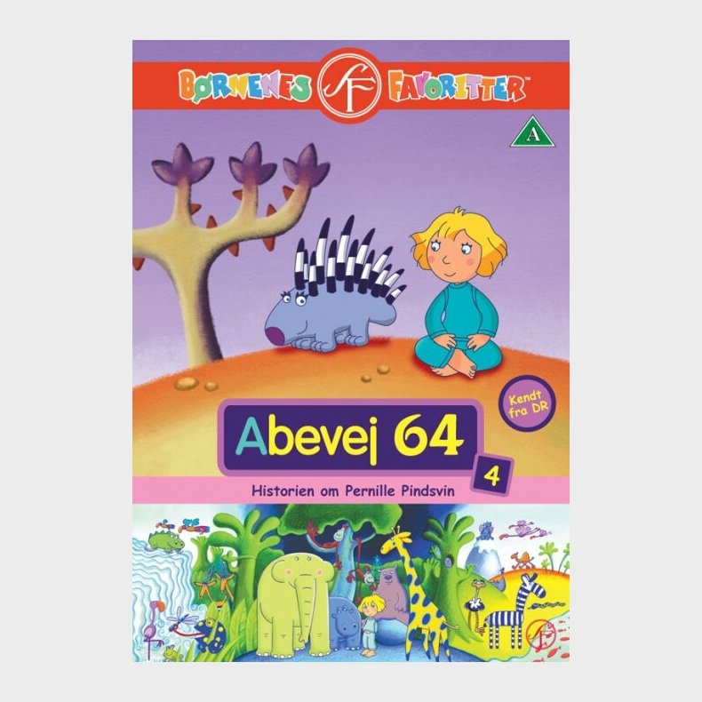 Abevej 64 - Vol. 4 Historien Om Pernille Pindsvin - DVD - Film