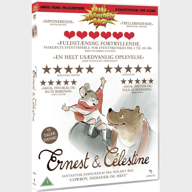 Ernest Og Celestine - DVD - Film