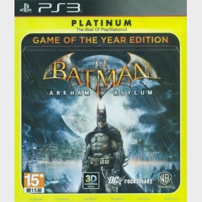 Batman: Arkham Asylum Game Of The Year Edition Essentials - PS3