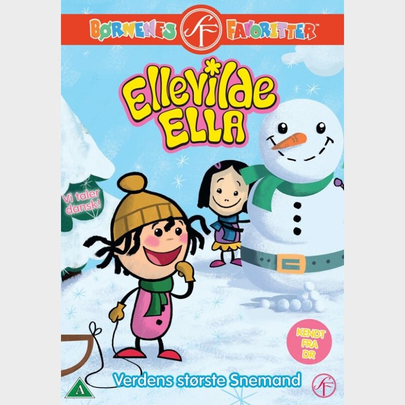 Ellevilde Ella 3 - Verdens Strste Snemand - DVD - Film