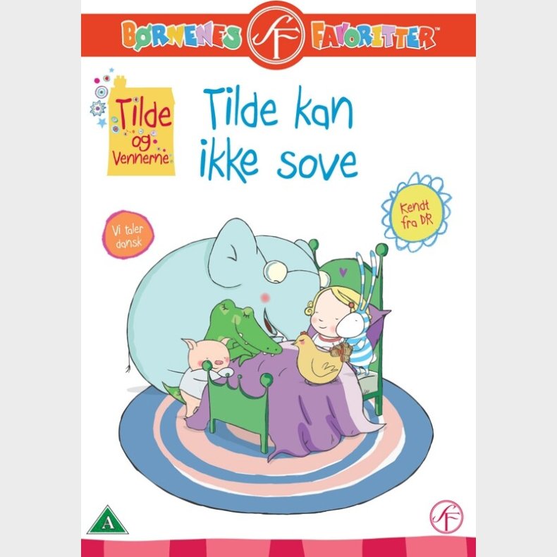 Tilde Og Vennerne 2 - Tilde Kan Ikke Sove - DVD - Film