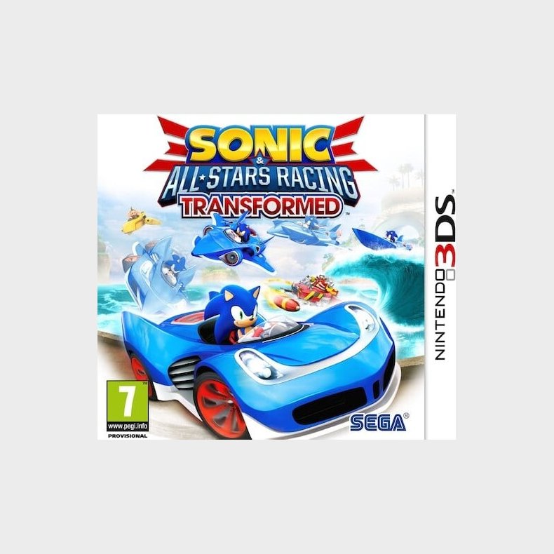 Sonic All-star Racing: Transformed Limited Edition - Nintendo 3DS