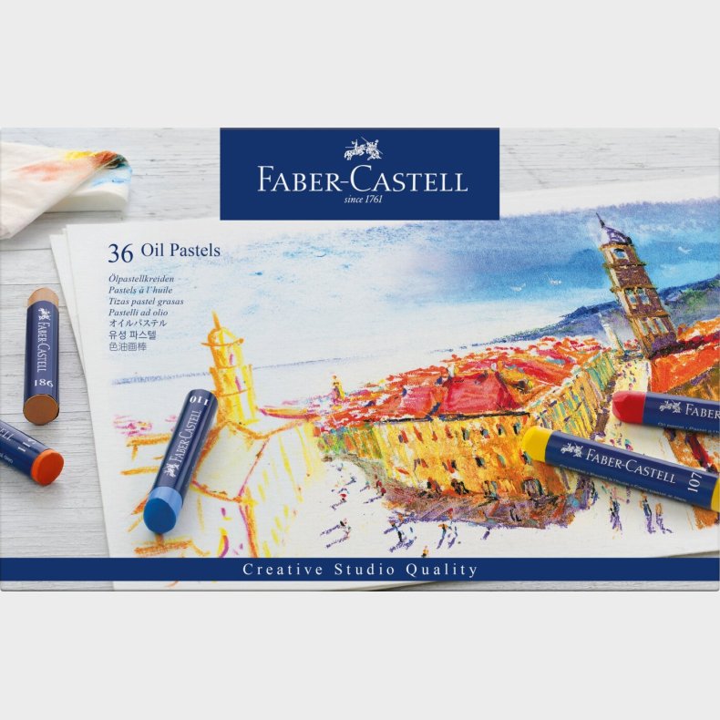 Faber-castell - Oliekridt - 36 Stk