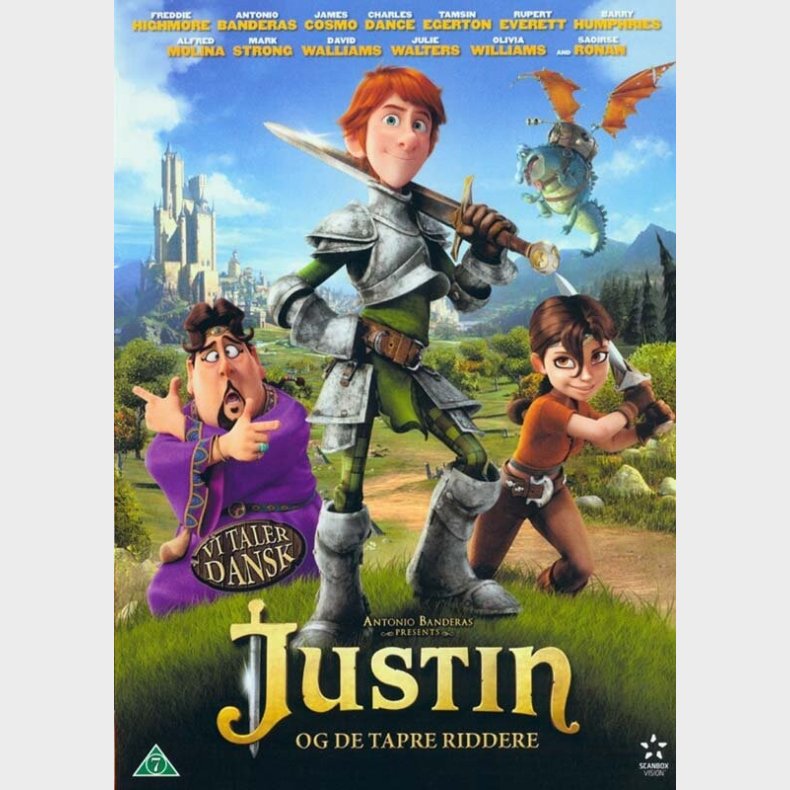 Justin Og De Tapre Riddere / Justin And The Knights Of Valour - DVD - Film