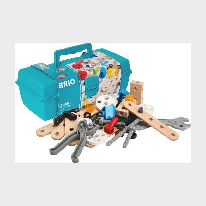 Brio Builder Byggest / Startst - 49 Dele - 34586