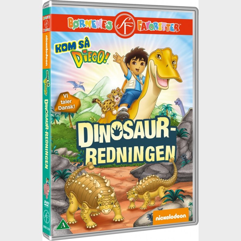 Kom S Diego / Go Diego Go - Dinosaur-redningen - DVD - Film