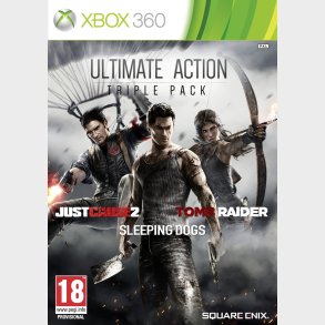 Just Cause 2, Sleeping Dogs & Tomb Raider Bundle - Xbox 360
