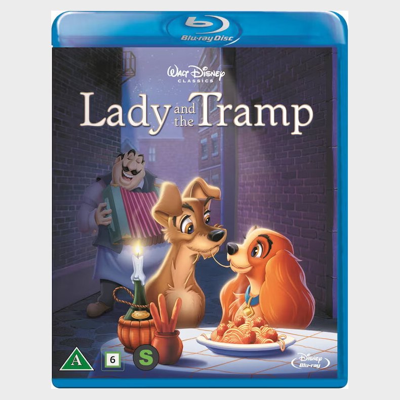 Lady Og Vagabonden - Disney - Blu-Ray